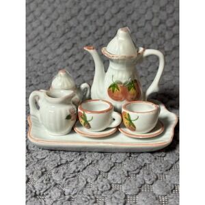 Vintage‎ Miniature China Tea Set Andrea By Sadek